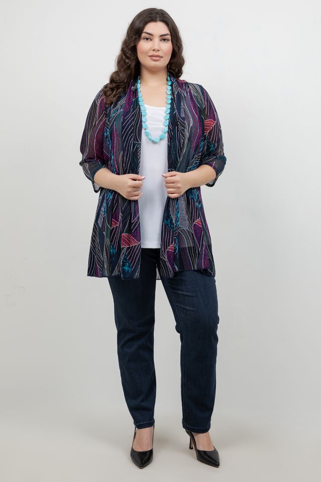 Jackets Peacock Mesh Jacket