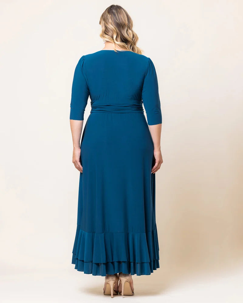 Dresses Veronica Ruffled Evening Gown