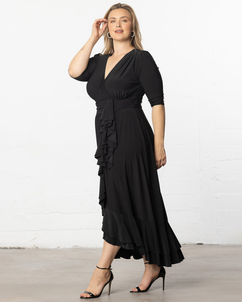 Dresses Veronica Ruffled Evening Gown