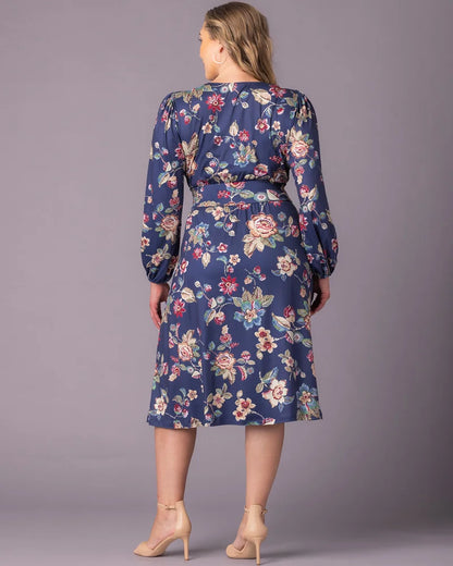 Diana Long Sleeve Midi Dress
