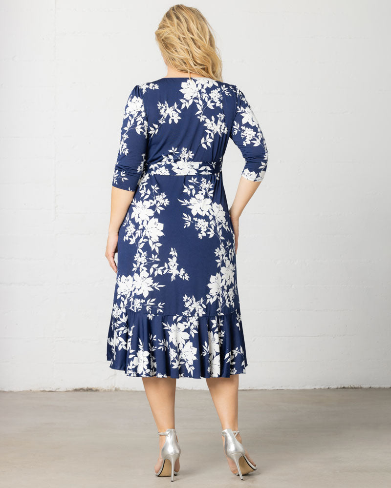 Dresses Flirty Flounce Wrap Dress