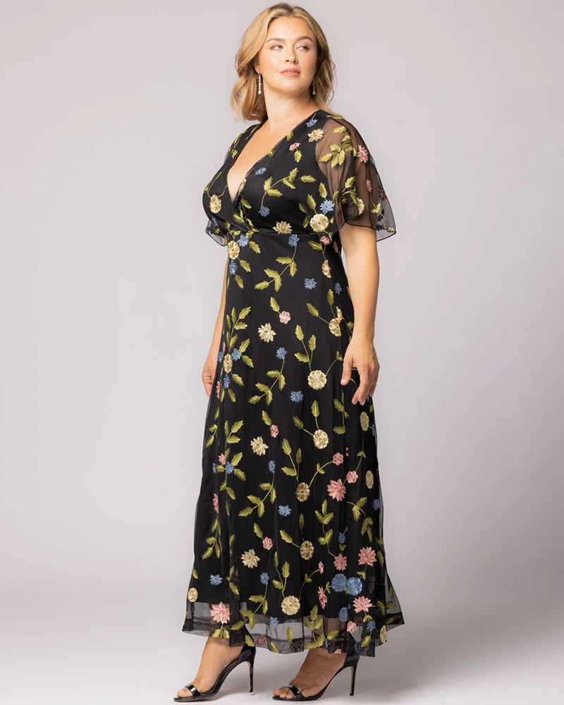 Dresses Embroidered Elegance Evening Gown