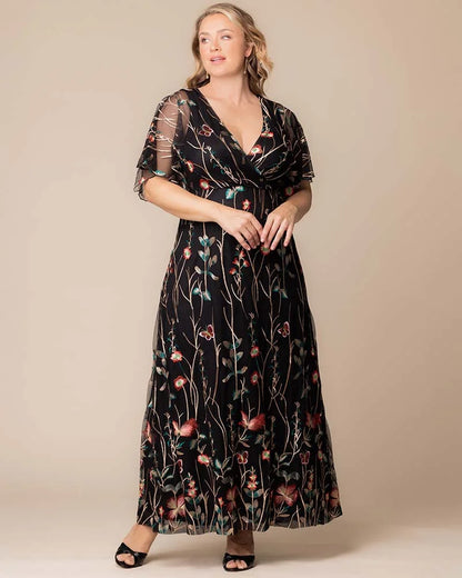 Dresses Embroidered Elegance Evening Gown
