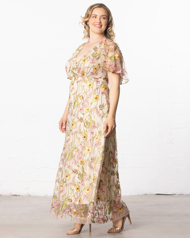 Dresses Embroidered Elegance Evening Gown