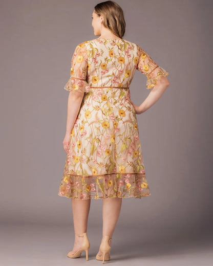Wildflower Embroidered Dress
