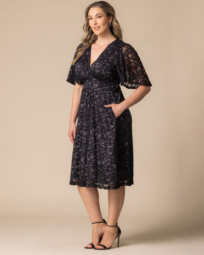 Dresses Starry Sequined Lace Cocktail Dress