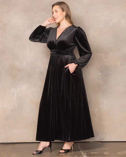 Vivienne Velvet Evening Gown