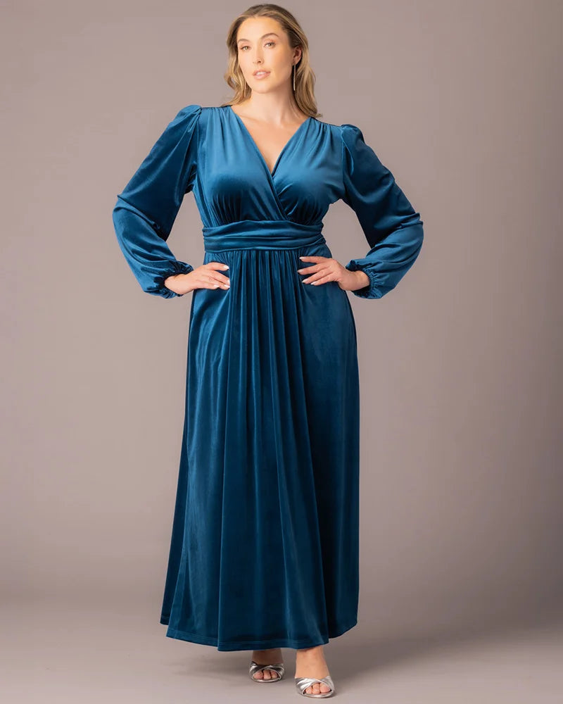 Vivienne Velvet Evening Gown