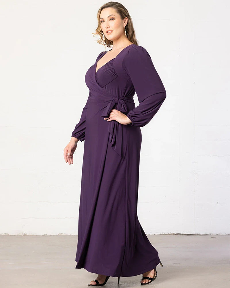 Modern Muse Wrap Gown