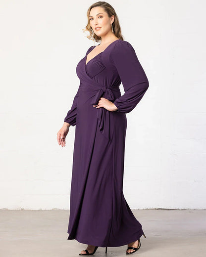 Modern Muse Wrap Gown