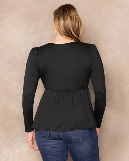 Tops Rylan Long Sleeve Ruched Top