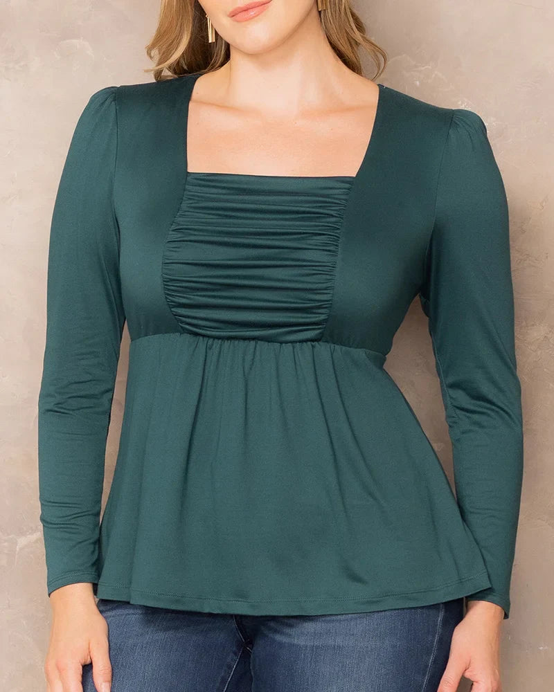 Tops Rylan Long Sleeve Ruched Top