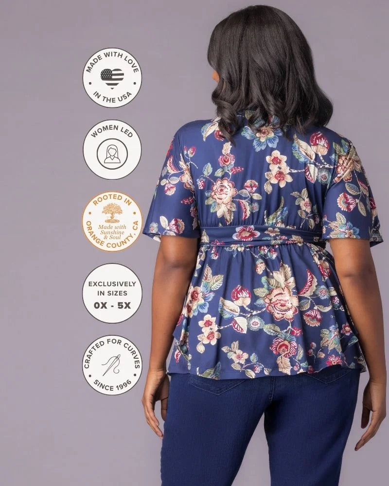 Tops Encore Print Top