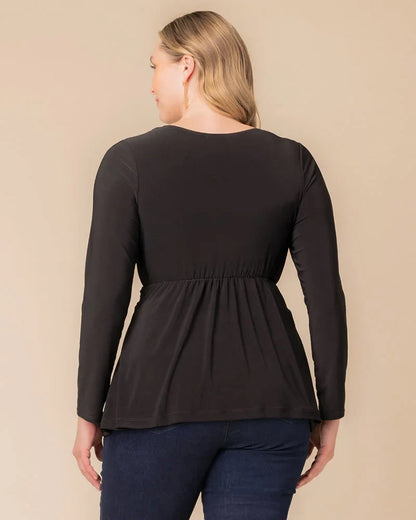 Tops Abigail Long Sleeve Twist Top