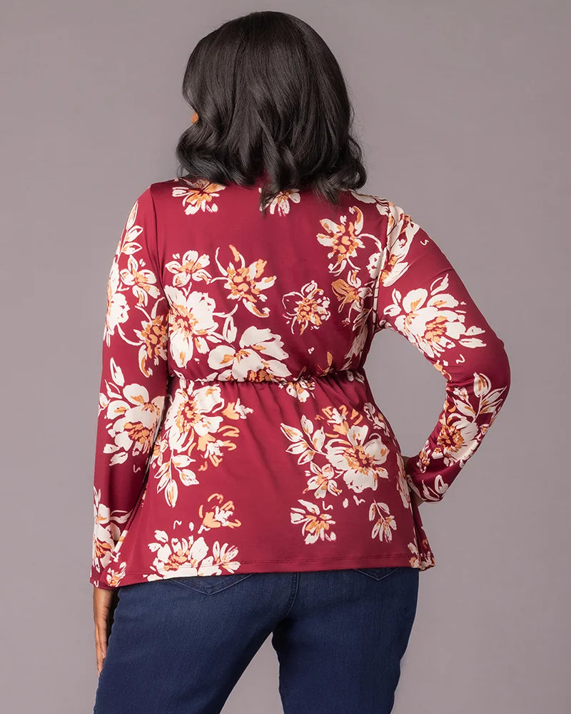 Tops Abigail Long Sleeve Twist Top