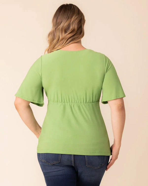 Abby Twist Front Top