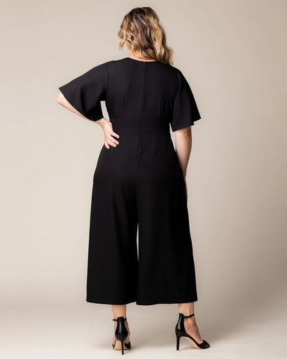 Evelyn Cropped Wide Leg Jumpsuit