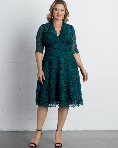 Dresses Mademoiselle Lace Cocktail Dress