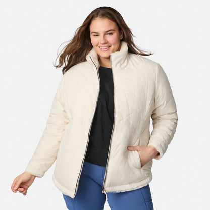 outerwear Women's Plus Size Cirrus Quilted Reversible Jacket