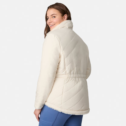outerwear Women's Plus Size Cirrus Quilted Reversible Jacket