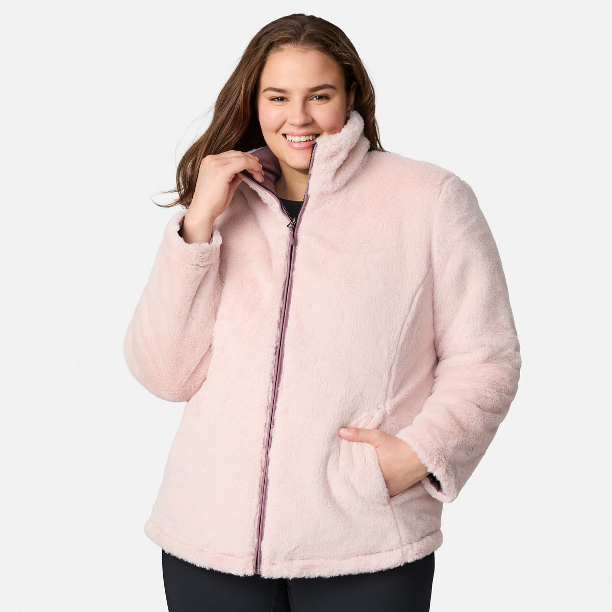 outerwear Women's Plus Size Cirrus Quilted Reversible Jacket