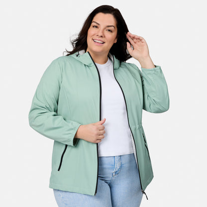 outerwear Women's Plus Size X2O Anorak Rain Jacket