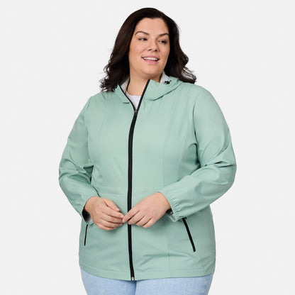 outerwear Women's Plus Size X2O Anorak Rain Jacket