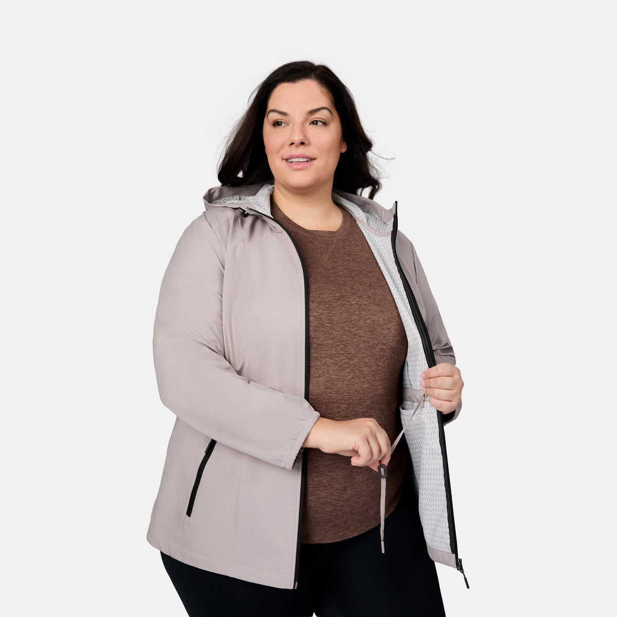 outerwear Women's Plus Size X2O Anorak Rain Jacket
