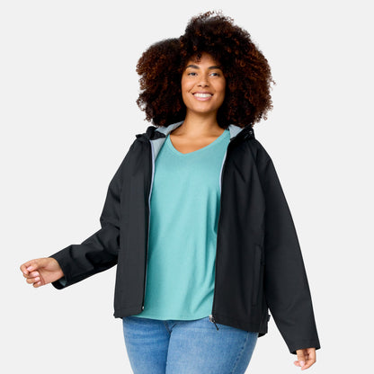 outerwear Women's Plus Size X2O Packable Rain Jacket