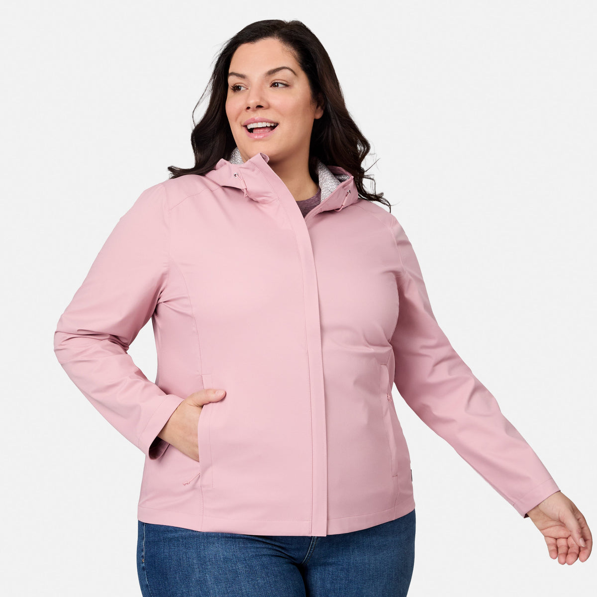 outerwear Women's Plus Size X2O Packable Rain Jacket