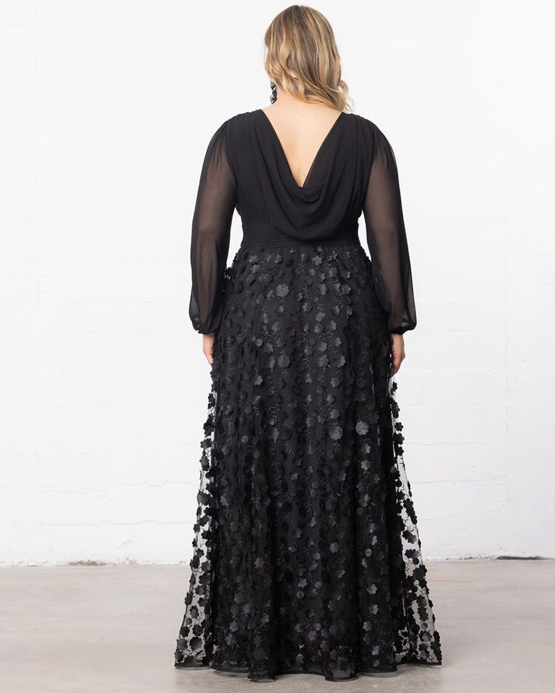 Dresses Blossoming Beauty Mesh Evening Gown