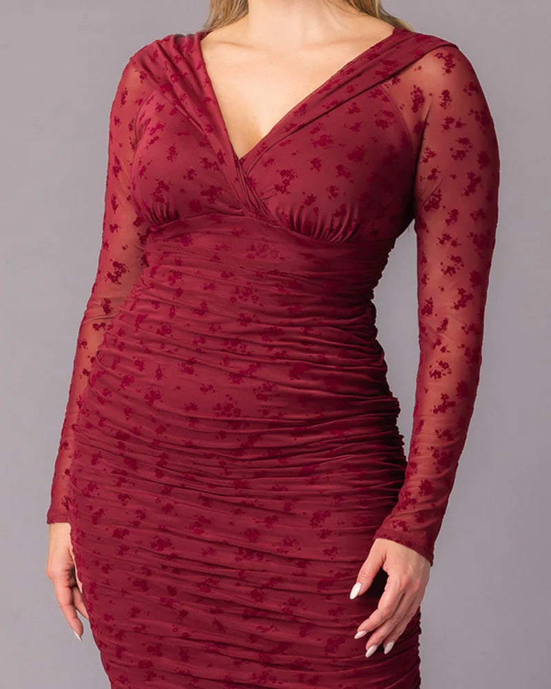 Betsey Ruched Dress