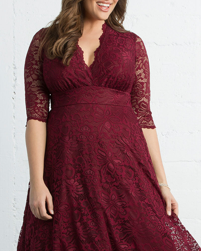 Dresses Mademoiselle Lace Cocktail Dress