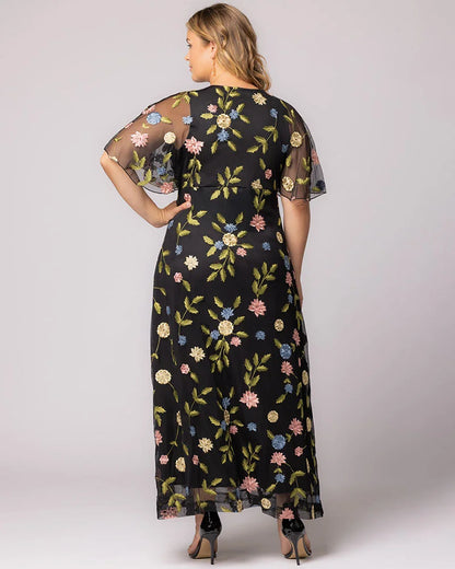 Dresses Embroidered Elegance Evening Gown