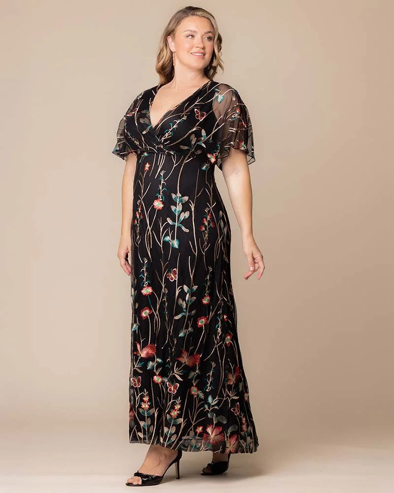 Dresses Embroidered Elegance Evening Gown