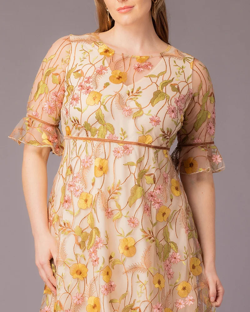 Wildflower Embroidered Dress