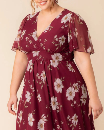 Dresses Margot Mesh Midi Cocktail Dress