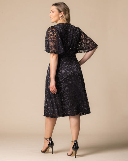 Dresses Starry Sequined Lace Cocktail Dress