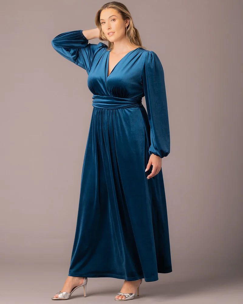 Vivienne Velvet Evening Gown