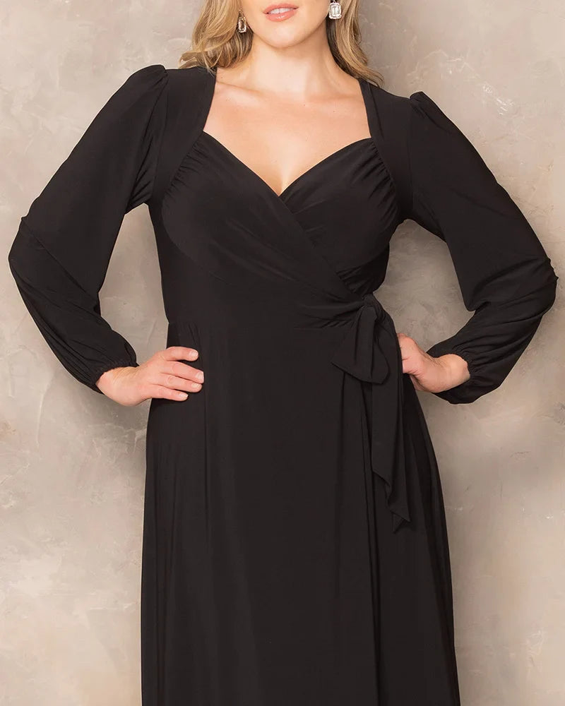 Modern Muse Wrap Gown
