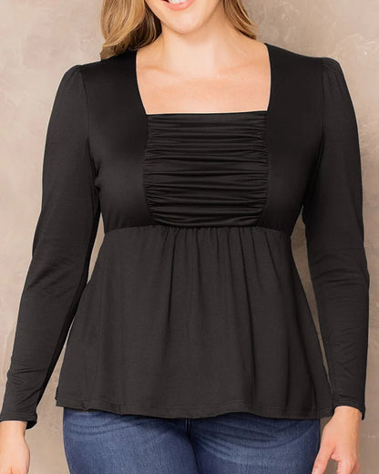 Tops Rylan Long Sleeve Ruched Top