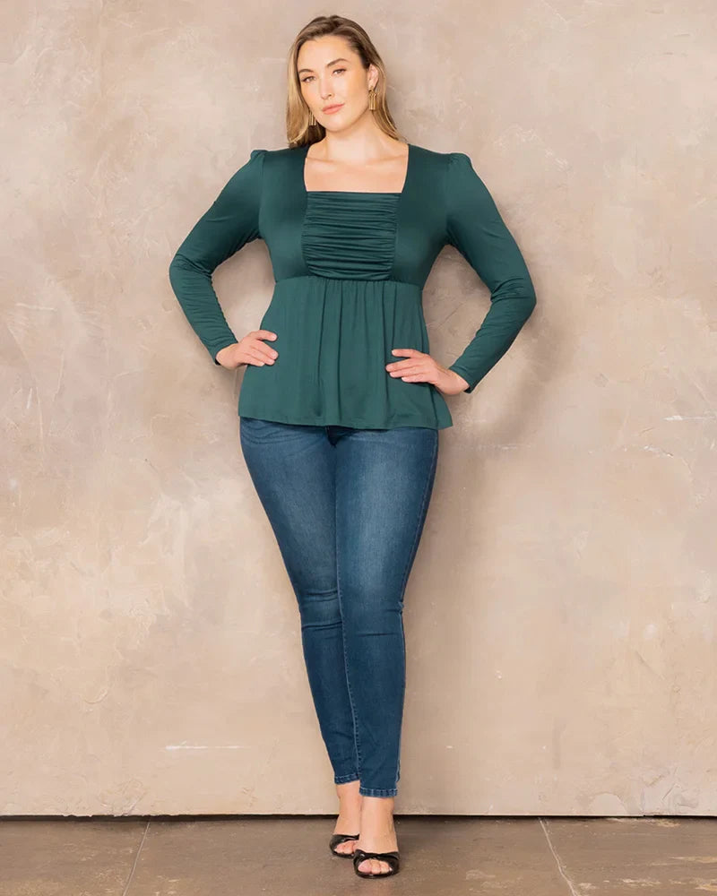 Tops Rylan Long Sleeve Ruched Top