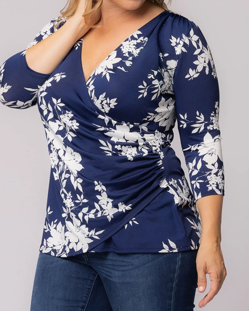 Tops Femme Fatale Faux Wrap Top