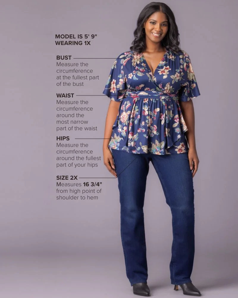 Tops Encore Print Top