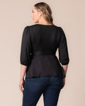 Nina Wrap Top