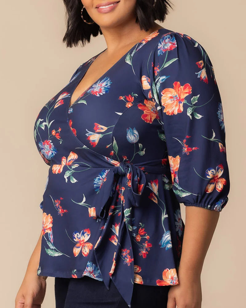 Tops Nina Wrap Top