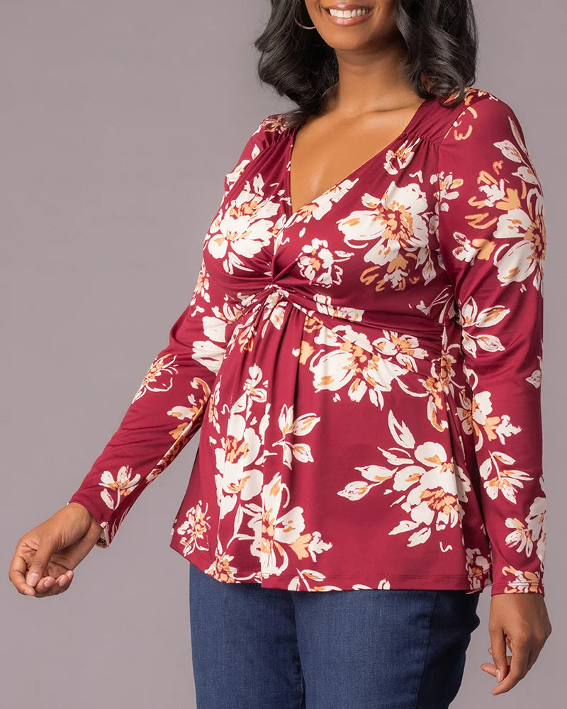 Tops Abigail Long Sleeve Twist Top