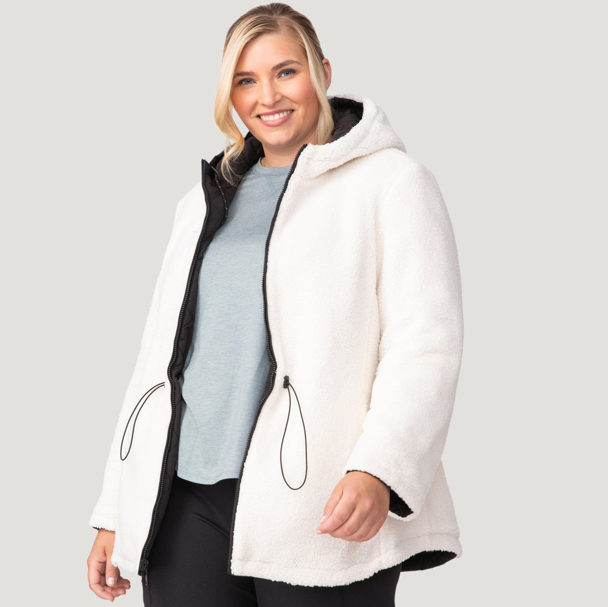 outerwear Women's Plus Size Switch It Up Cloud Lite Reversible Jacket