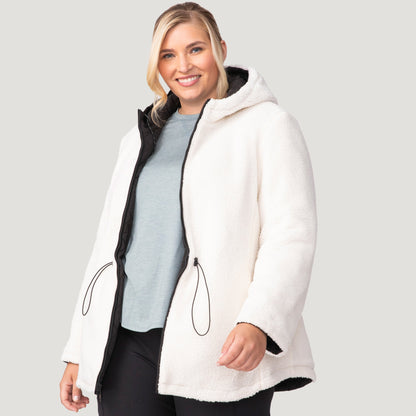 outerwear Women's Plus Size Switch It Up Cloud Lite Reversible Jacket
