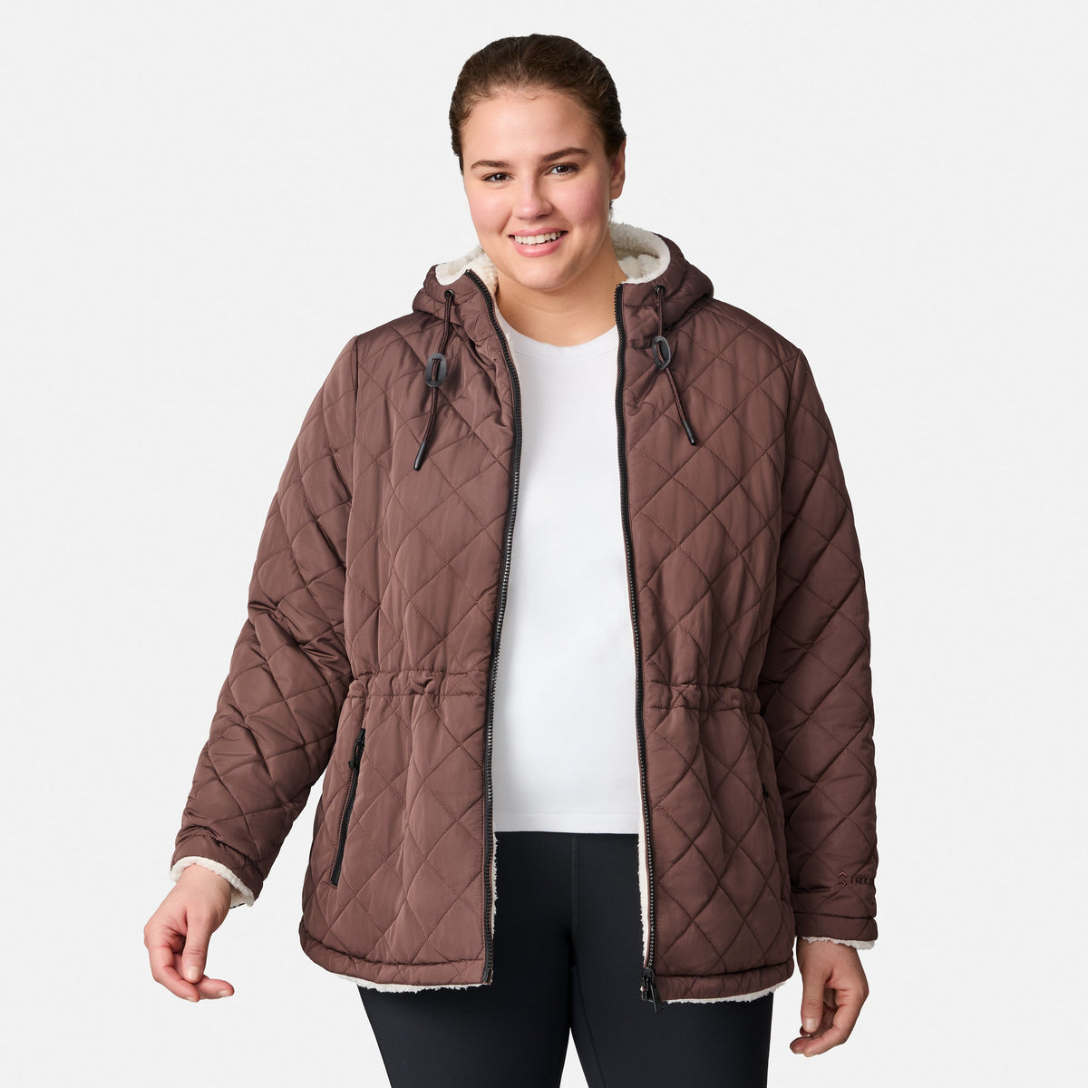 outerwear Women's Plus Size Switch It Up Cloud Lite Reversible Jacket